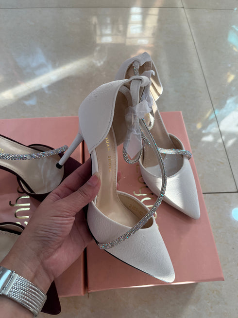 Luxury Style Pointed Toe Stiletto Heel